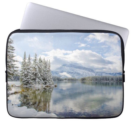 Nationaal park Banff in de winter Laptop Sleeve (Voorkant)