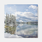 Nationaal park Banff in de winter Magneet (Voorkant)