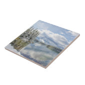 Nationaal park Banff in de winter Tegeltje (Zijkant)