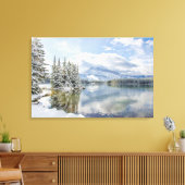 Nationaal park Banff in Winter Canvas Afdruk (Insitu (Woonkamer))