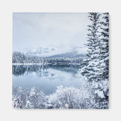 Nationaal park Banff in Winter Magneet (Voorkant)