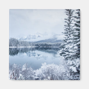 Nationaal park Banff in Winter Magneet