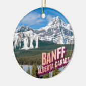 Nationaal park Banff Keramisch Ornament (Links)