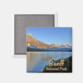 Nationaal Park Banff Magneet (Voorkant / Achterkant)