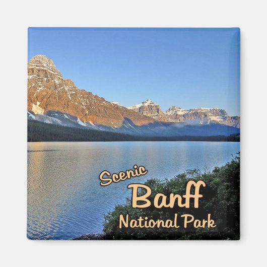 Nationaal Park Banff Magneet (Voorkant)