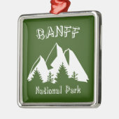 Nationaal Park Banff Metalen Ornament (Links)