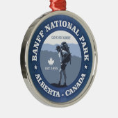 Nationaal Park Banff Metalen Ornament (Rechts)