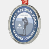 Nationaal Park Banff Metalen Ornament (Links)