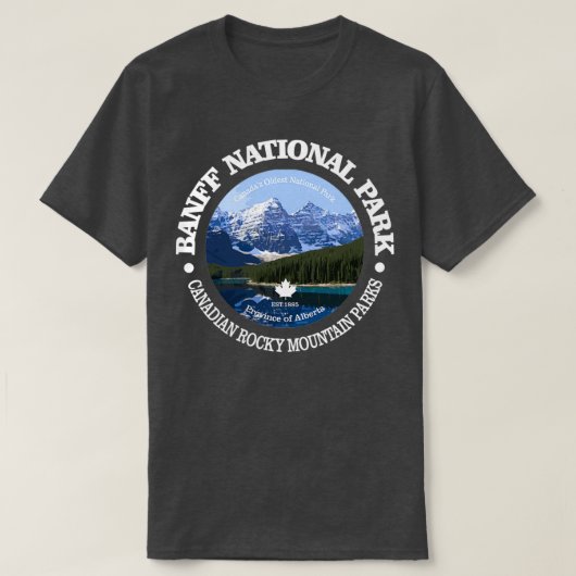 Nationaal park Banff NP 1 T-shirt (Design voorkant)