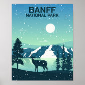 Nationaal Park Banff Reis Poster (Voorkant)
