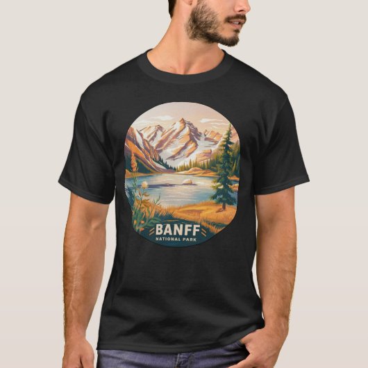 Nationaal Park Banff T-shirt (Voorkant)