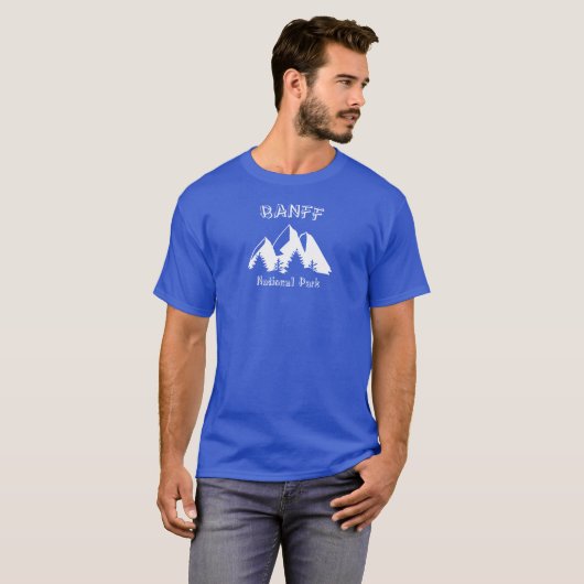 Nationaal Park Banff T-shirt (Voorkant volledig)