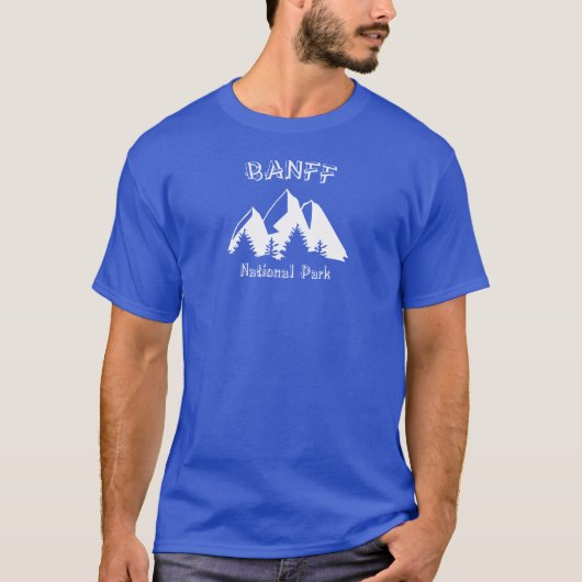 Nationaal Park Banff T-shirt (Voorkant)