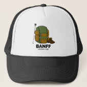Nationaal Park Banff Trucker Pet (Voorkant)