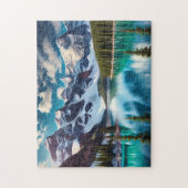 Nationaal park Banff Turquoise meer, Canada Berg Legpuzzel (Verticaal)