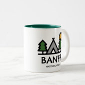 Nationaal Park Banff Tweekleurige Koffiemok (Voorkant rechts)