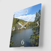 Nationaal park Beer Lake aan Rocky Mountain Vierkante Klok (Hoek)