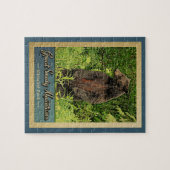 Nationaal Park Beer van de Grote Smoky Mountains Legpuzzel (Horizontaal)