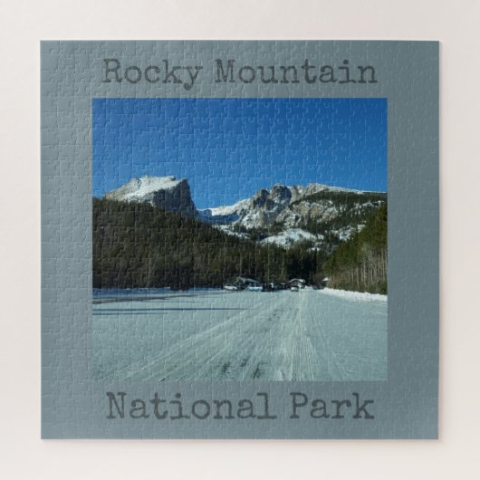 Nationaal Park Beer van het Rocky Mountain Legpuzzel (Verticaal)
