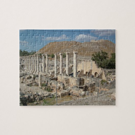 Nationaal park Beit Shean Archeological in Israel Legpuzzel (Horizontaal)