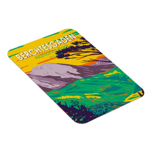 Nationaal park Berchtesgaden Duitsland  Magneet (Rechterzijde)