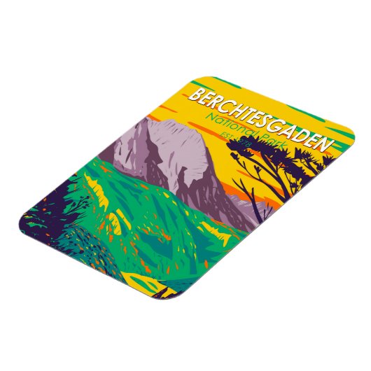 Nationaal park Berchtesgaden Duitsland  Magneet (Linkerzijde)