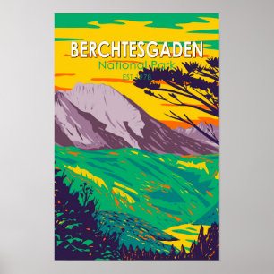 Nationaal park Berchtesgaden Duitsland Poster