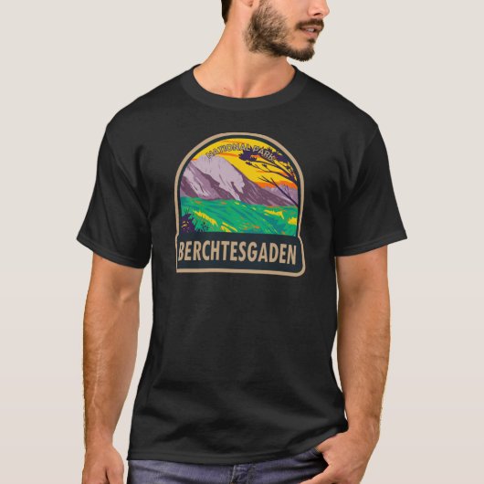 Nationaal park Berchtesgaden Duitsland  T-shirt (Voorkant)