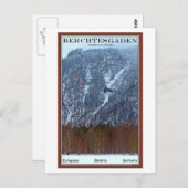 Nationaal park Berchtesgaden - Winter Briefkaart (Voorkant / Achterkant)