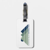 Nationaal Park berggebied van Cuyahoga Bagagelabel (Achterkant verticaal)