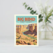 nationaal park Big Bend Briefkaart (Staand voorkant)