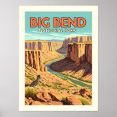 nationaal park Big Bend Poster (Voorkant)