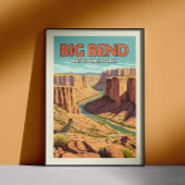  nationaal park Big Bend Poster
