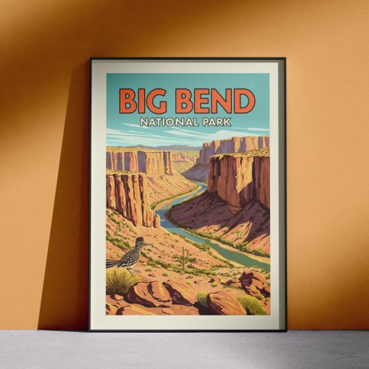 nationaal park Big Bend Poster