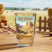  nationaal park Big Bend Shot Glas