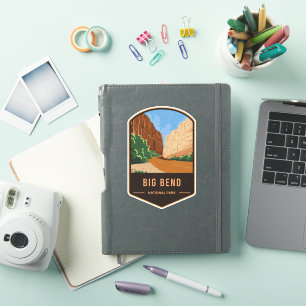 Nationaal park Big Bend Sticker
