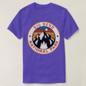 Nationaal Park Big Bend T-shirt (Design voorkant)