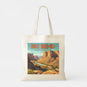  nationaal park Big Bend Tote Bag (Achterkant)
