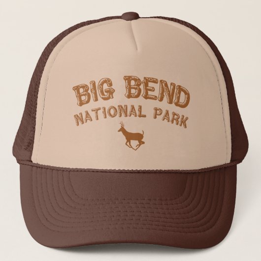 Nationaal park Big Bend Trucker Pet (Voorkant)