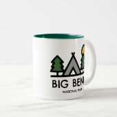 Nationaal park Big Bend Tweekleurige Koffiemok (Voorkant rechts)