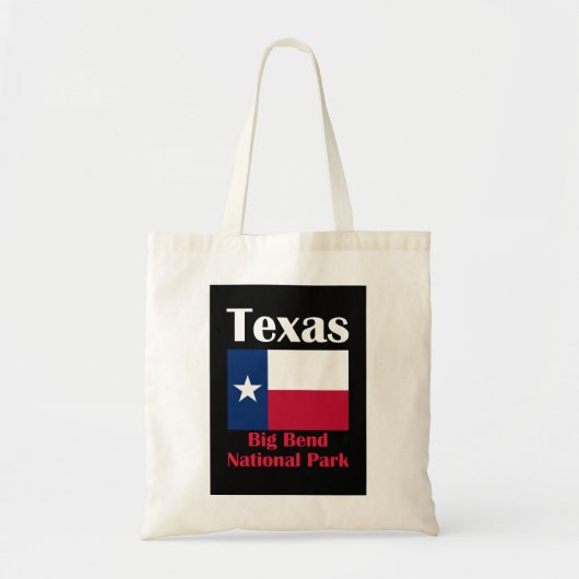 Nationaal park Big Bend TX Tote Bag (Voorkant)