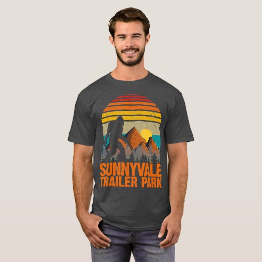 Nationaal park Bigfoot T-shirt (Voorkant volledig)