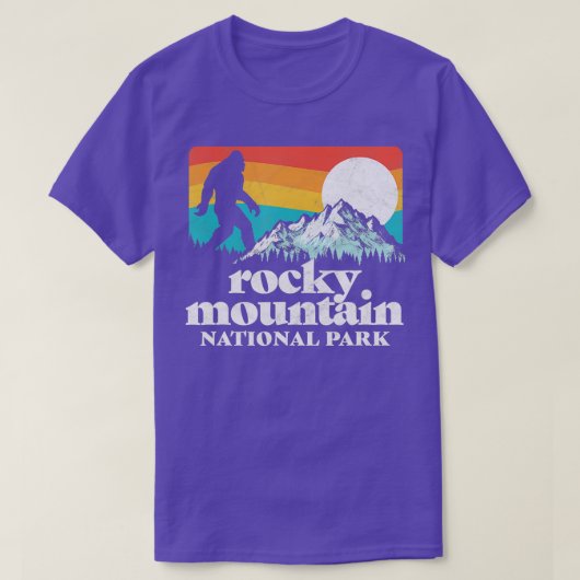 Nationaal Park Bigfoot T-shirt (Design voorkant)