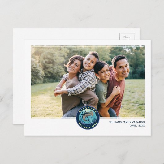 Nationaal Park Biscayne Briefkaart (Voorkant / Achterkant)