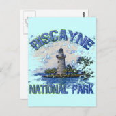 Nationaal Park Biscayne Briefkaart (Voorkant / Achterkant)