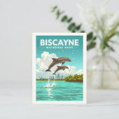 Nationaal Park  Biscayne Briefkaart (Staand voorkant)