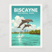 Nationaal Park  Biscayne Briefkaart (Voorkant)