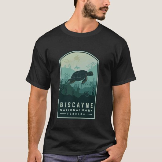Nationaal park Biscayne Florida T-shirt (Voorkant)