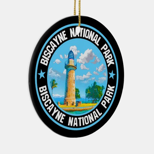 Nationaal Park Biscayne Keramisch Ornament (Rechts)