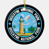 Nationaal Park Biscayne Keramisch Ornament (Voorkant)